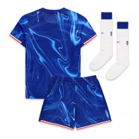 Maglia Calcio Chelsea Prima Divisa Bambino 2024-25 Manica Corta (+ pantaloncini)